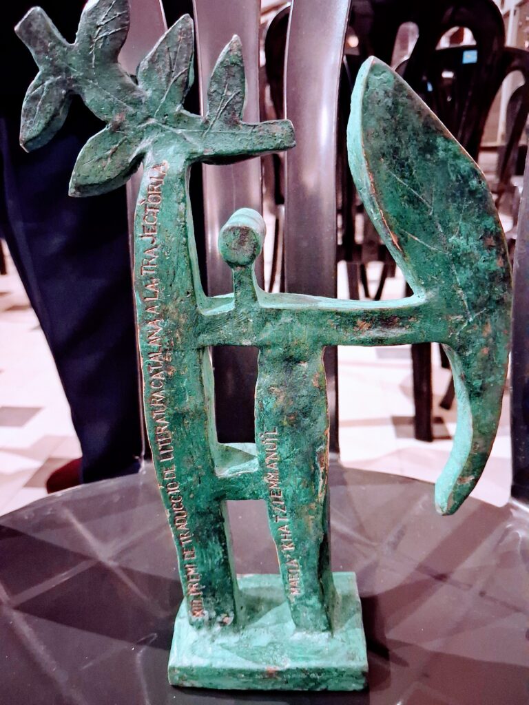 Το μεγάλο Βραβείο Μετάφρασης του Καταλανικού Ιδρύματος Ραμόν Λιούλ στη Μαρία Χατζηεμμανουήλ